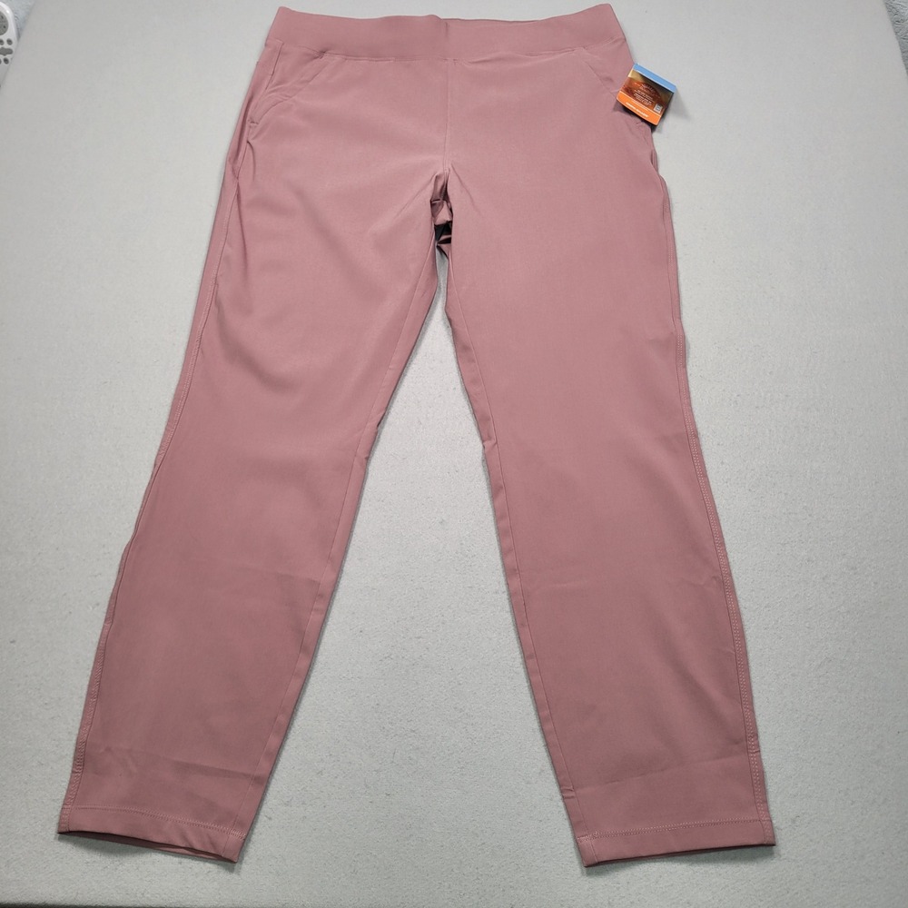 Columbia Anytime Slim Pull On Pant II Women XL Regular Mauve Pink AL9736-609